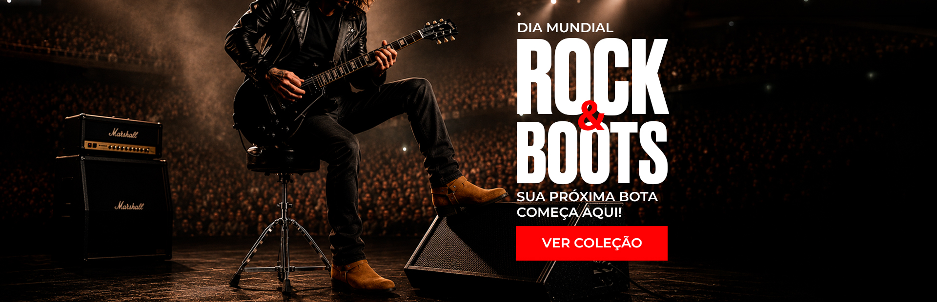 Banner Rock e Botas