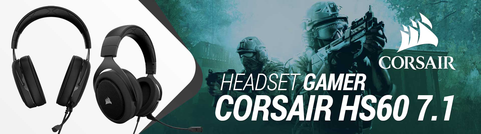 Headset Gamer Corsair HS60 7.1