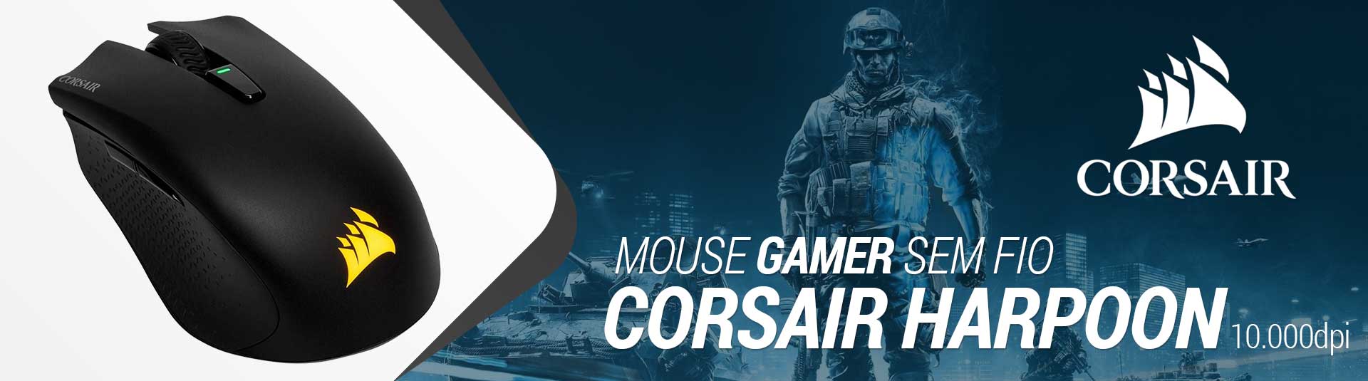 Mouse Gamer Wireless Corsair Harpoon