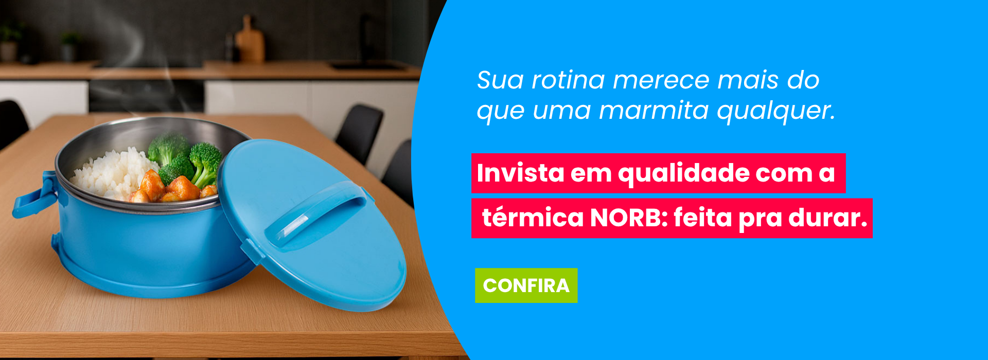 Sua rotina merece