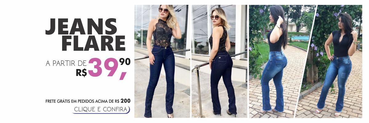 JEANS FLARE FEV.2018