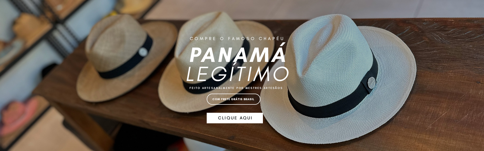 Chapéu Panamá Original