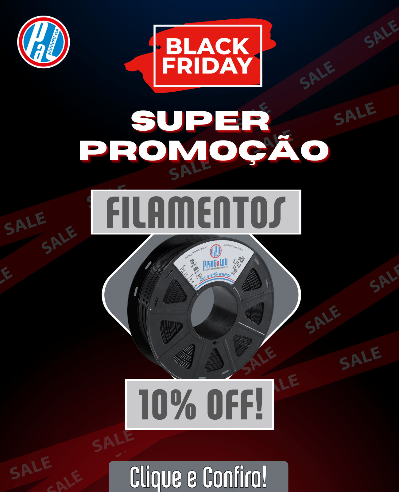 Black Friday Filamentos mobile