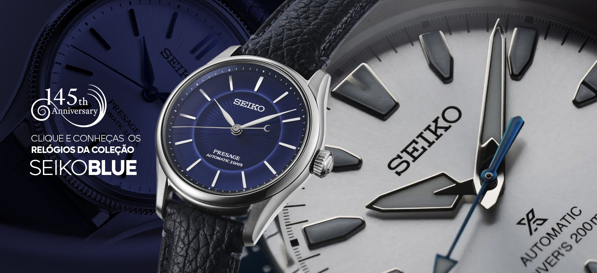 SEIKO BLUE 145TH