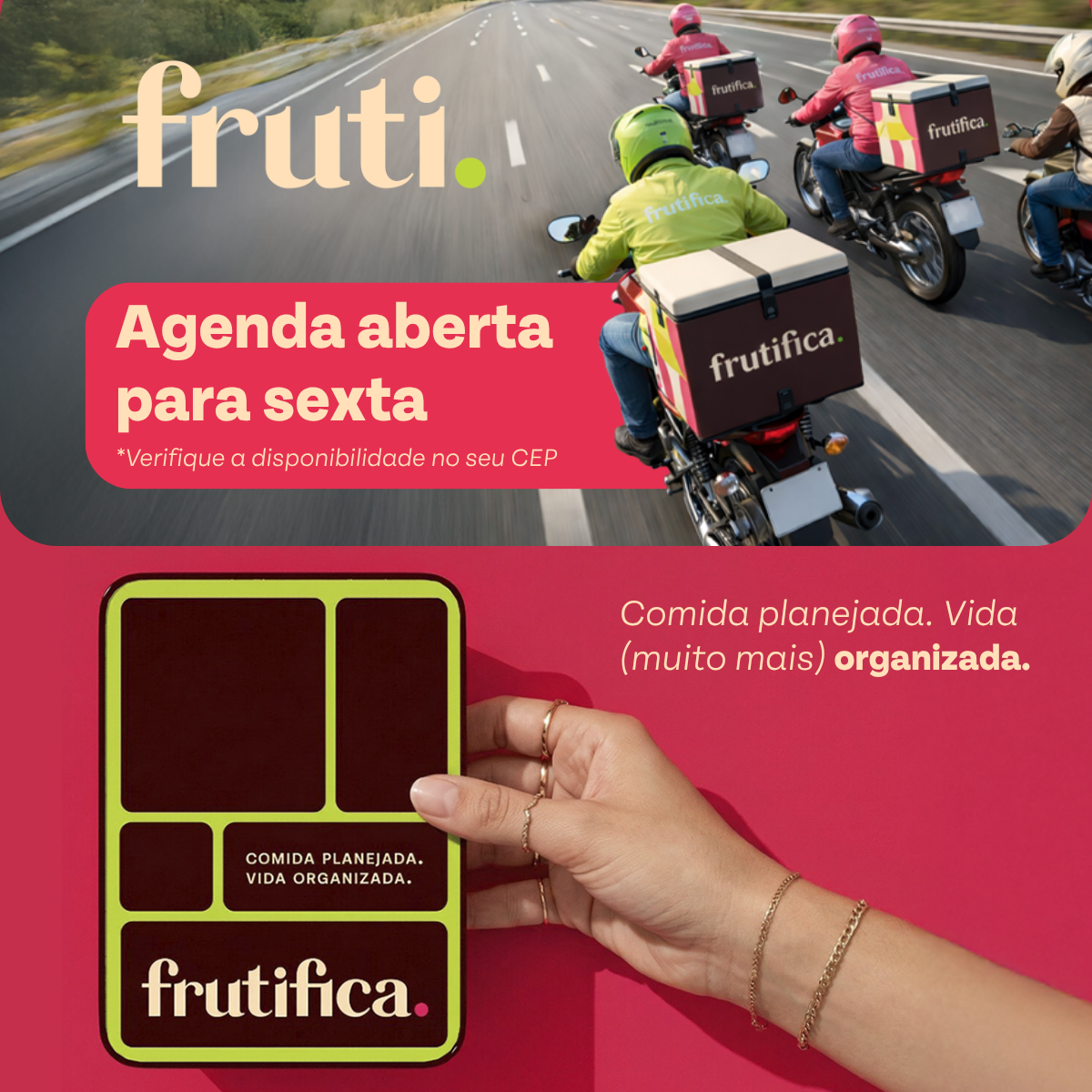 Banner Agenda sexta [mobile]
