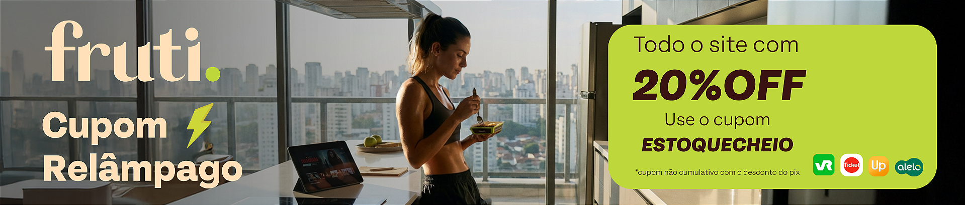 Promo Relâmpago 20% OFF [desk]