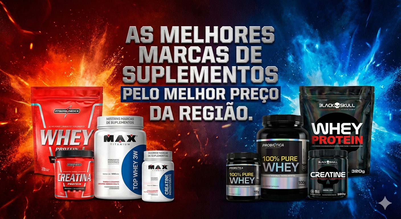 melhores marcas de suplementos - loja de suplementos em curitiba