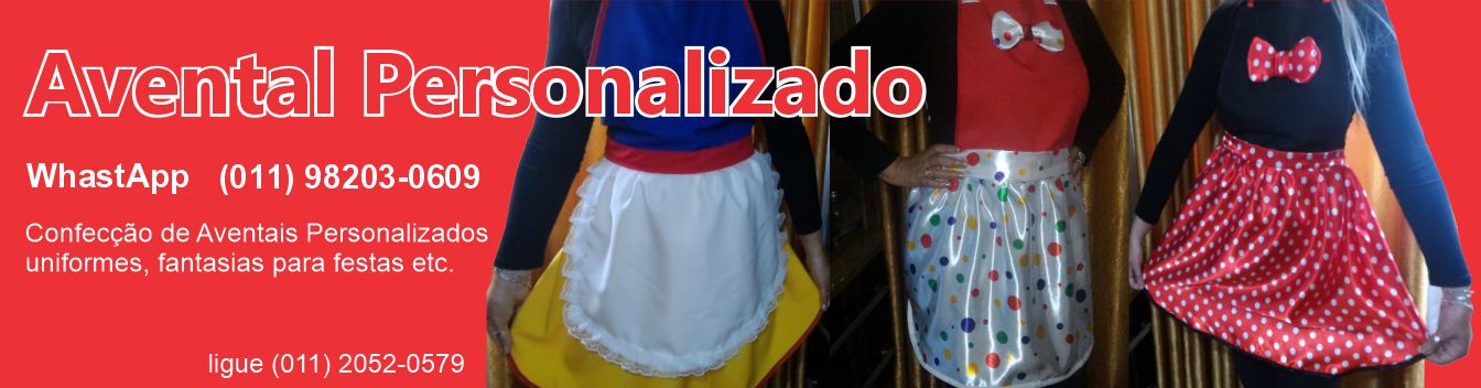 Avental Personagem