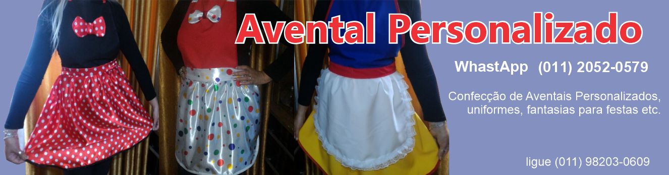 Avental Minnie