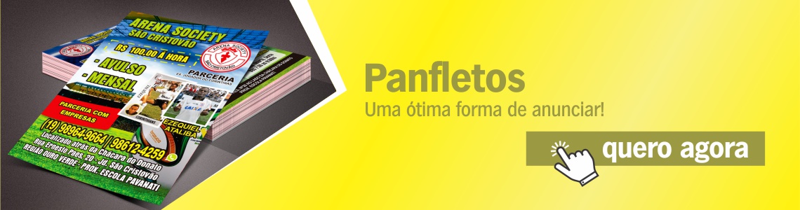 Banner - Panfletos