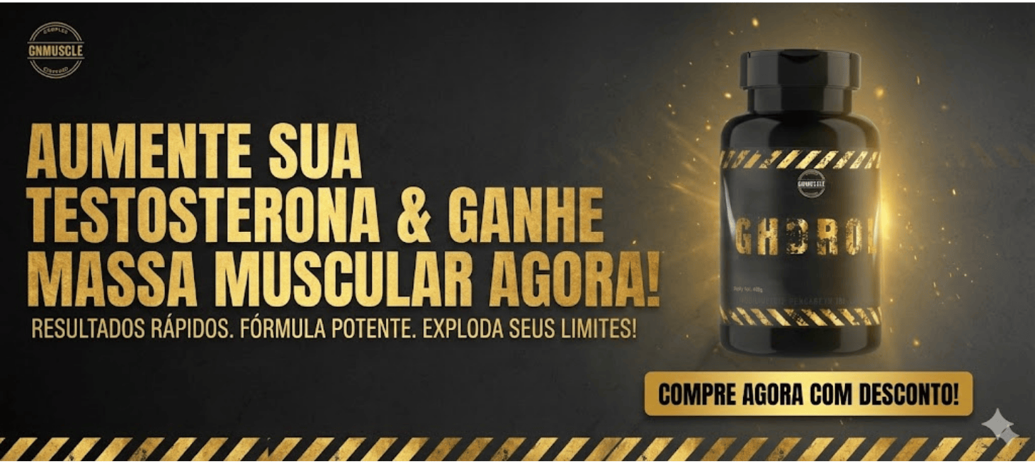 Ghdrol Suplemento Alimentar Natural AUMENTO DE TESTOSTERONA ganho muscular