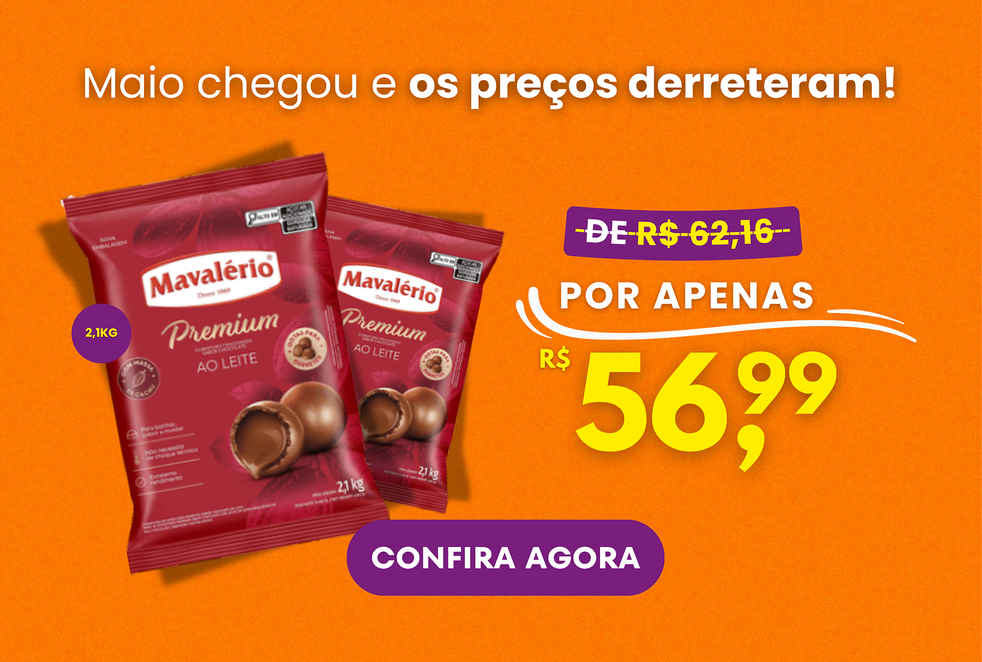 Mavalerio ao leite mobile