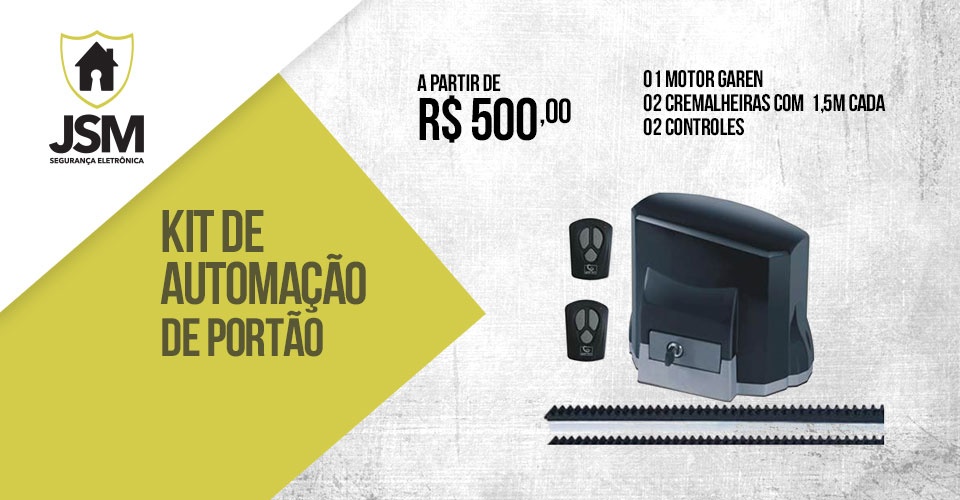 Kit de Automação de Portão