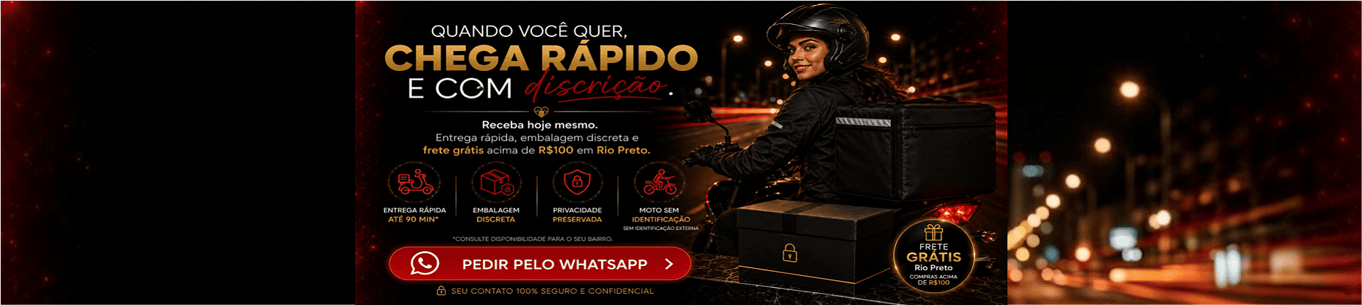 Entrega Rapida em Rio Preto e Regiao