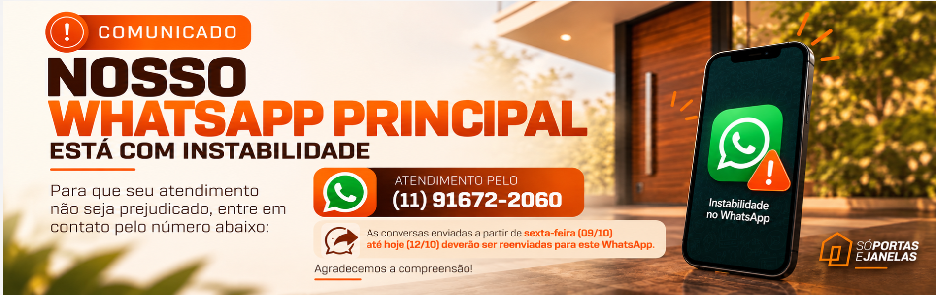 Novo Número Whatsapp