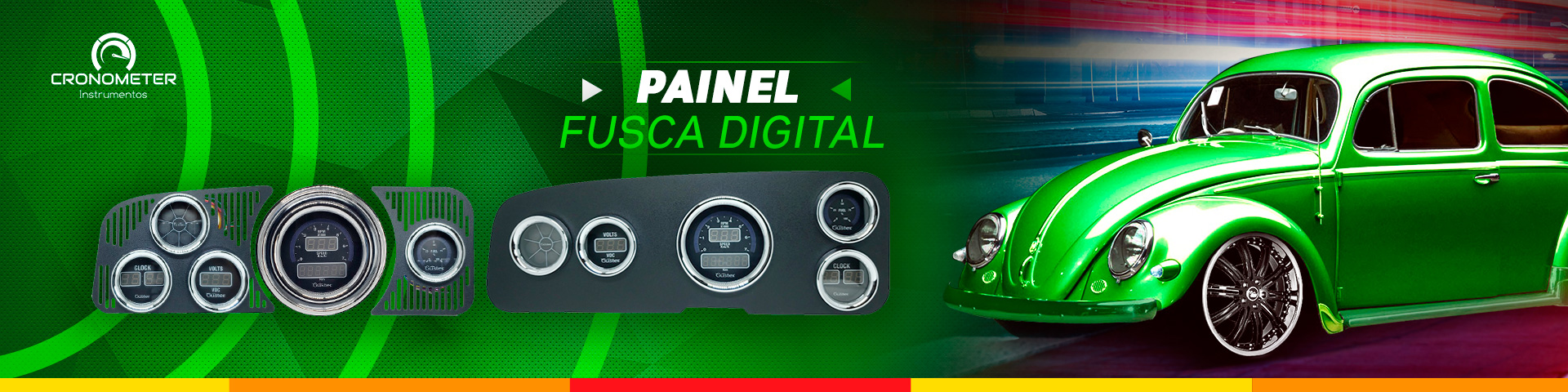 Painel Digital Fusca