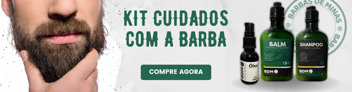Kit cuidados com a Barba