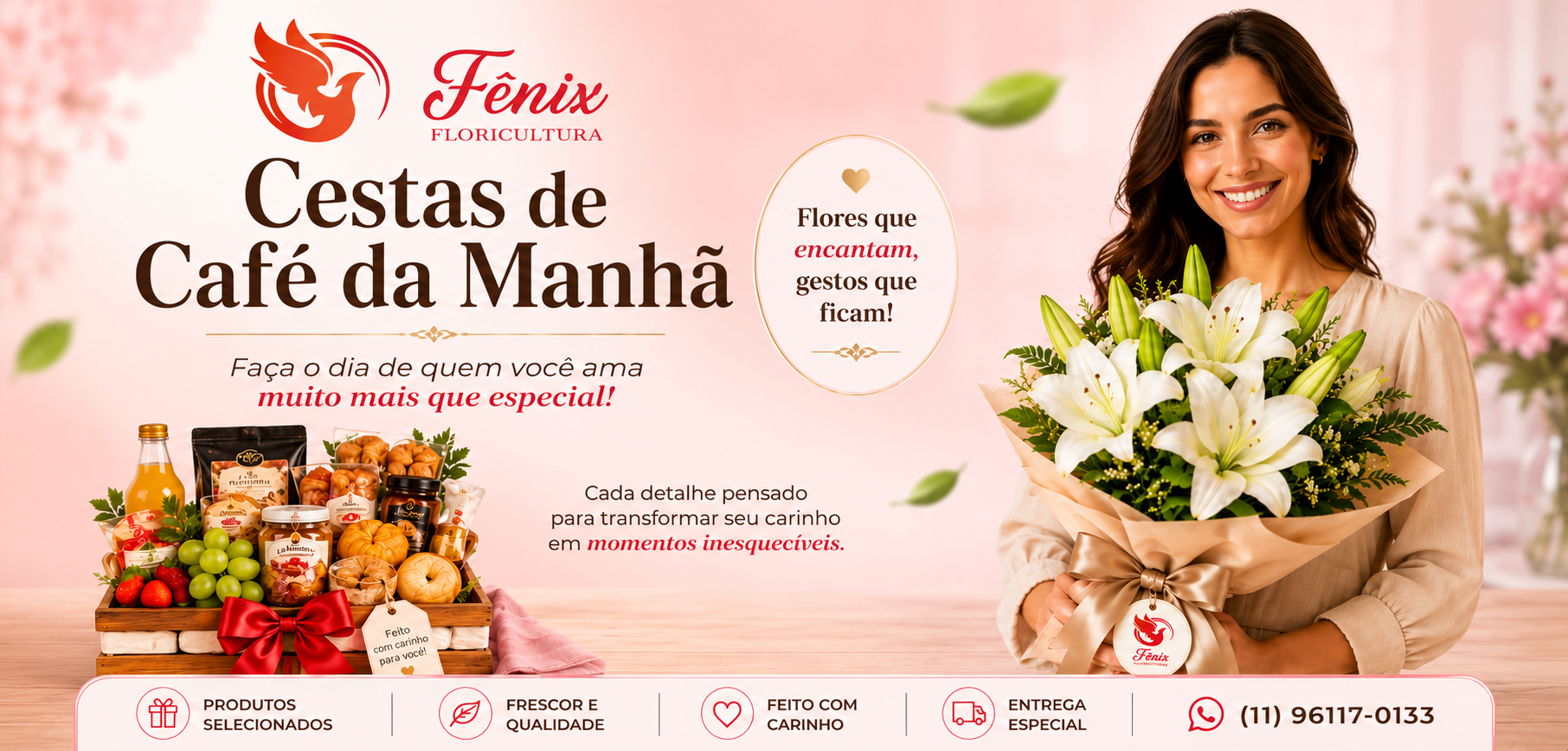 cesta de café da manhã