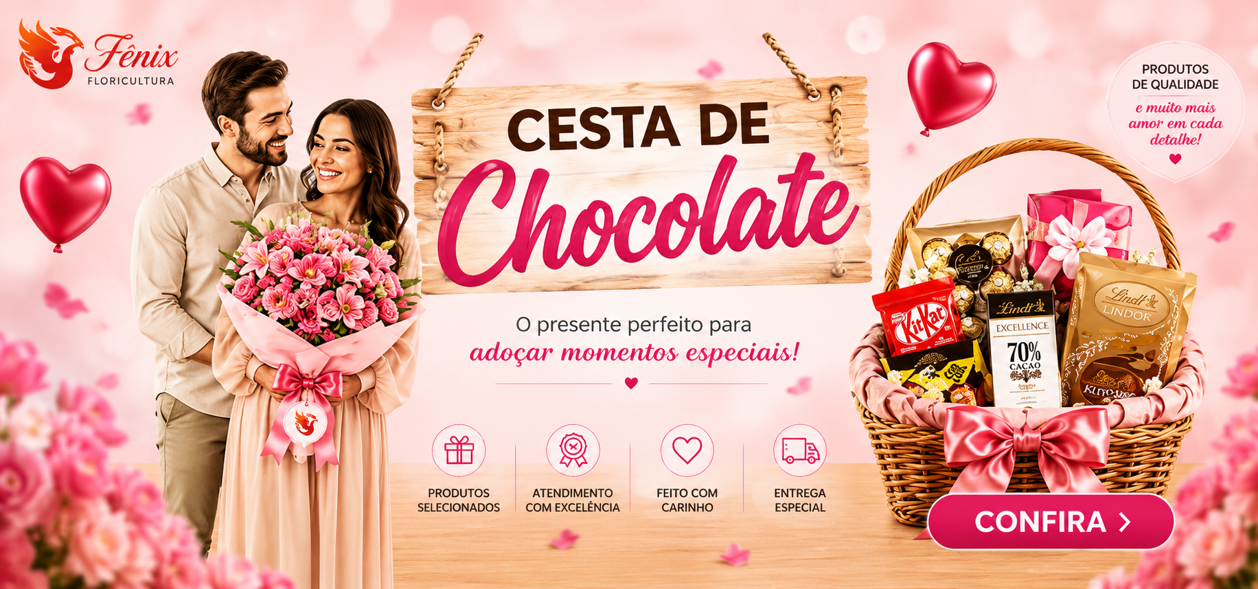 Cesta de Chocolate  03