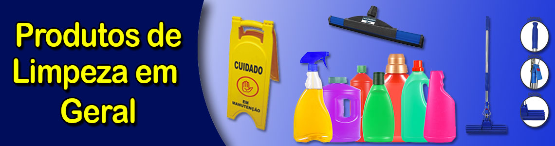 Limpeza Comercial e Residencial, produtos de limpeza