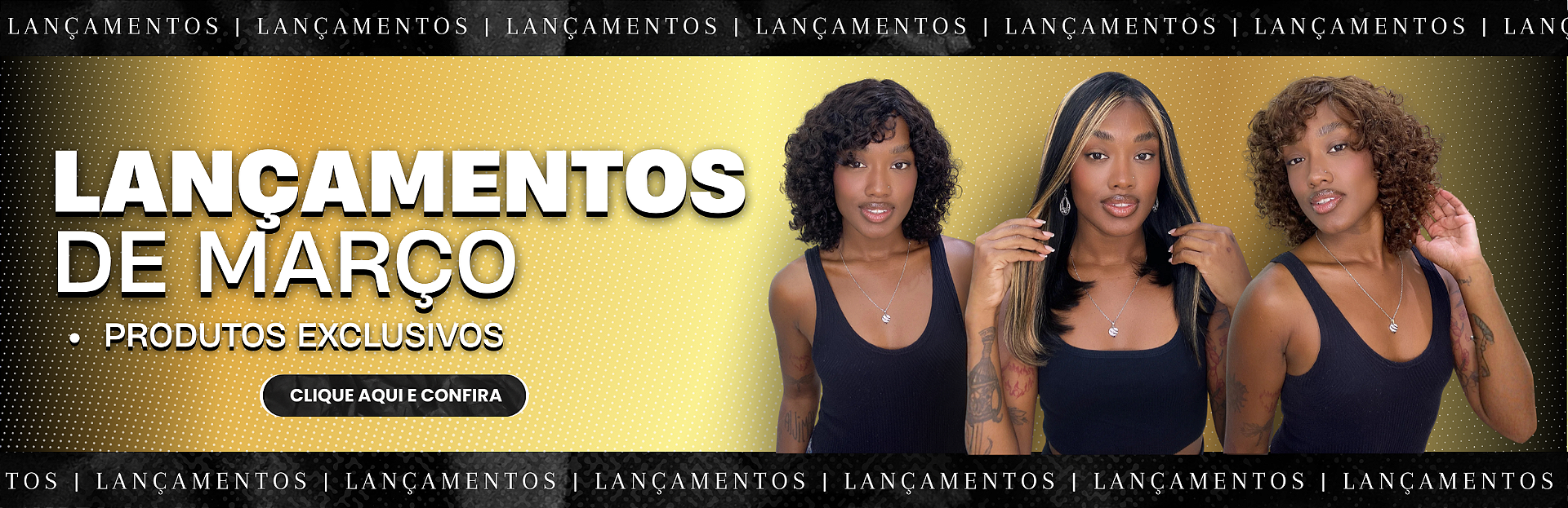 Lançamentos de março