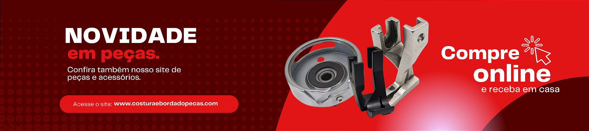 banner loja de peças
