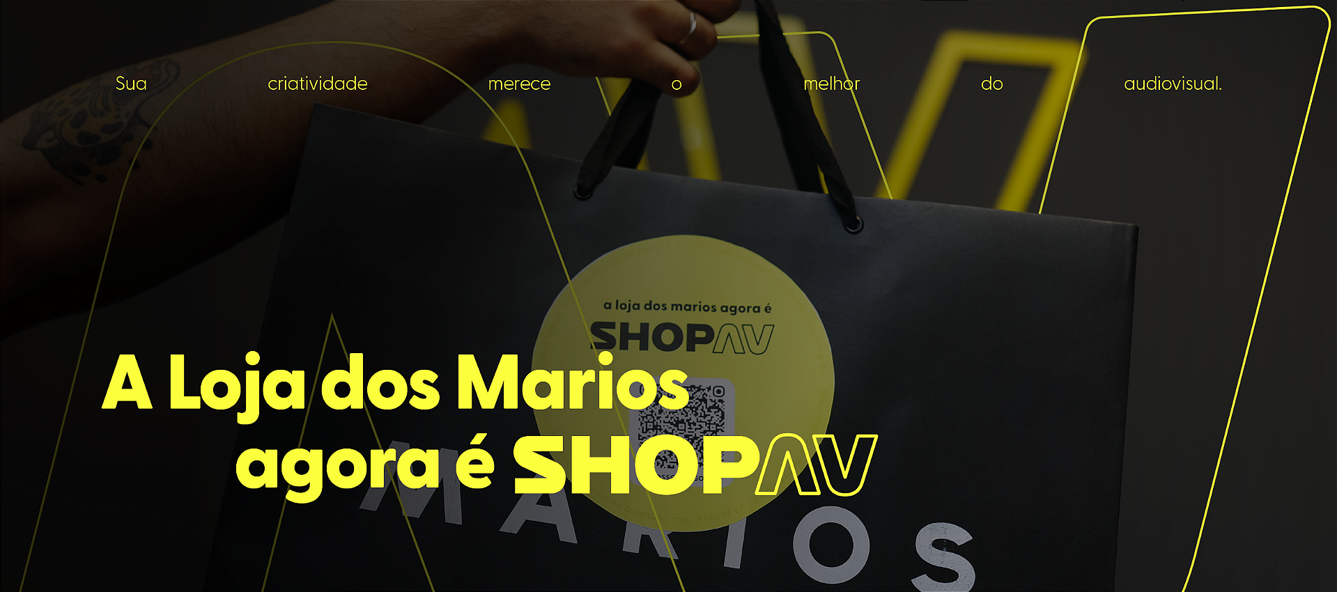 A loja dos marios agora é shopav