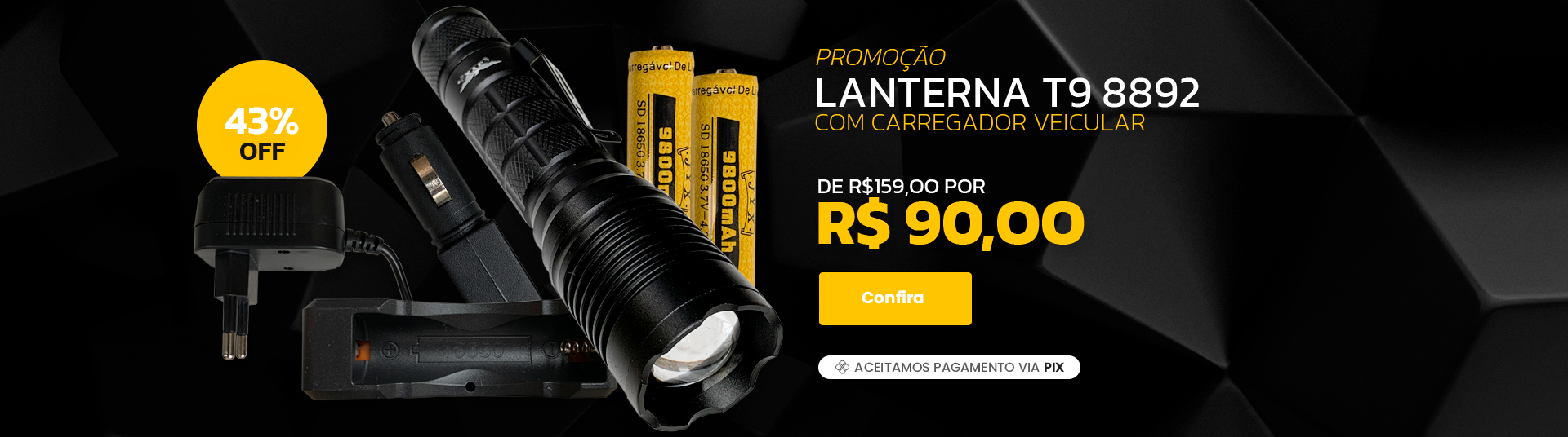 Lanterna Tatica 8892