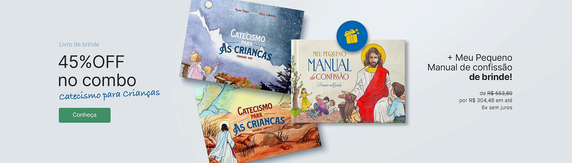 Combo Catecismo Infantil