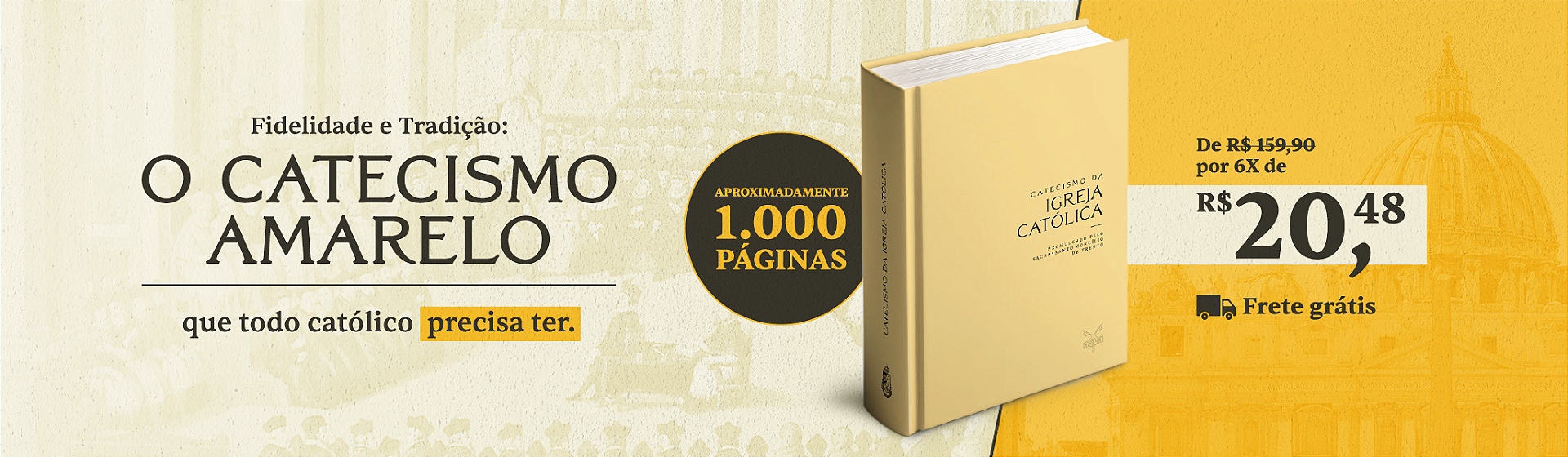 Catecismo da Igreja Católica (CAPA DURA)