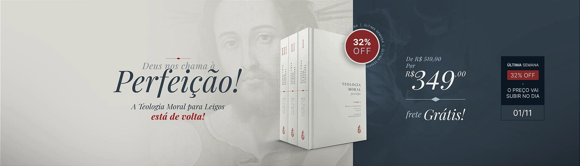 Relançamento Teologia Moral p/ Leigos