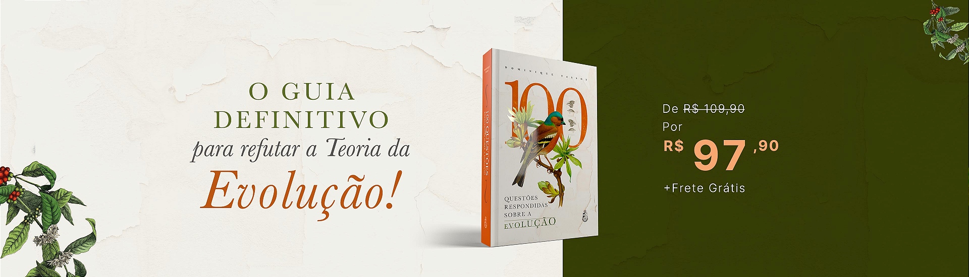 100 Questões respondidas sobre a evolução (Dominique Tassot)