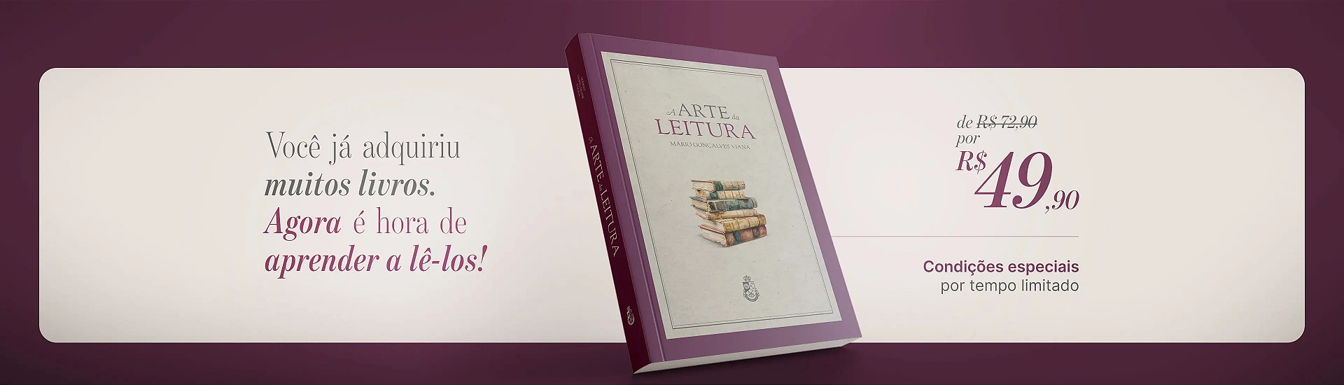 A Arte da Leitura - Mário Gonçalves Viana