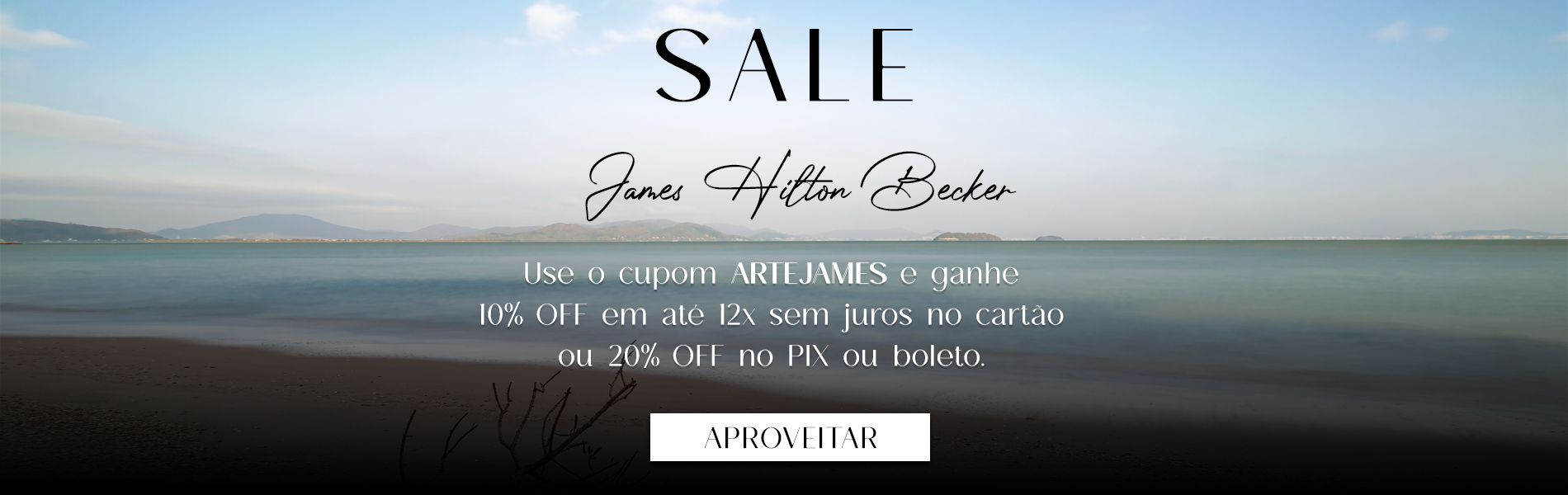 Banner SALE James Hilton Becker