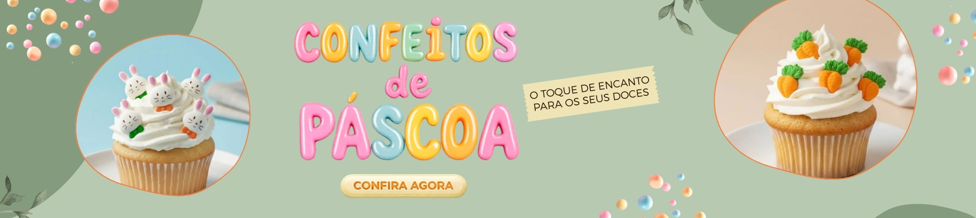 Banner Confeitos De Páscoa 2026