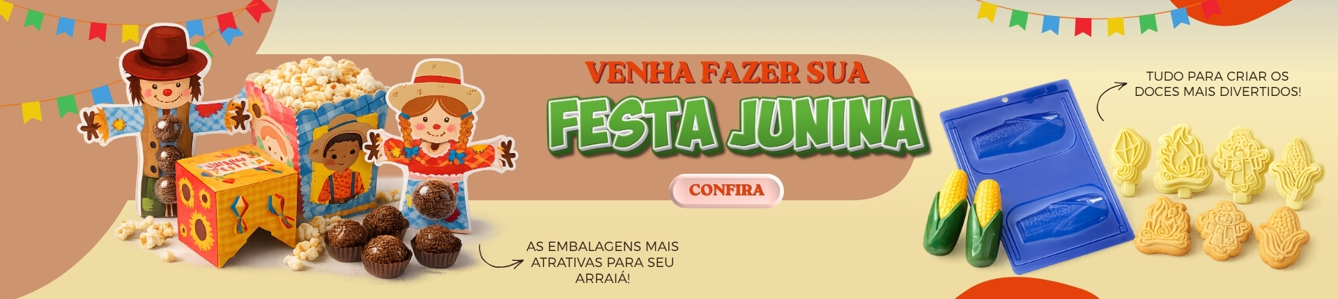 Banner Principal Festa Junina 2026
