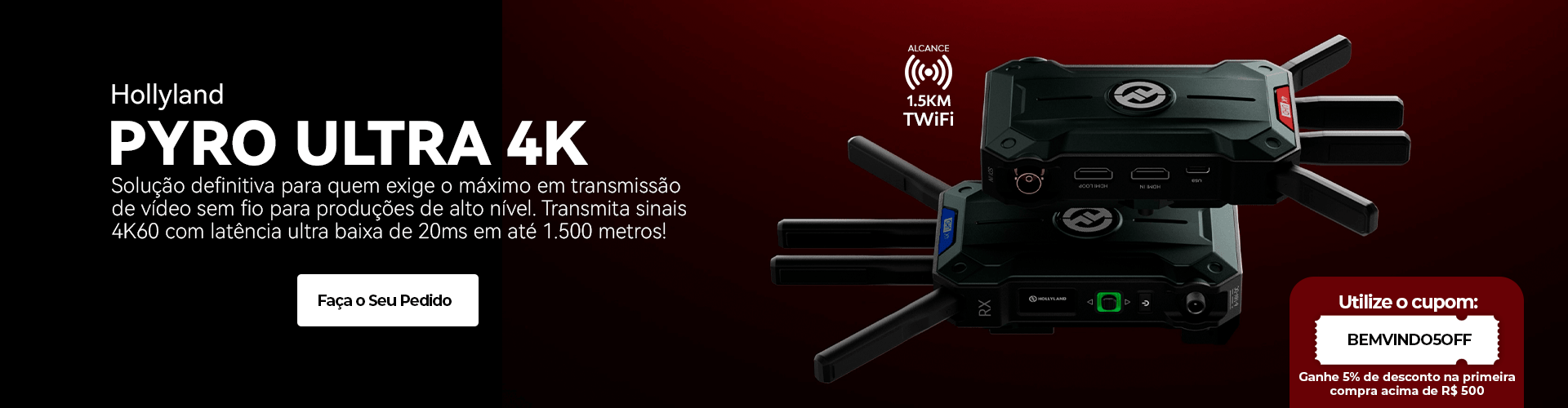 Hollyland Pyro Ultra 4K
