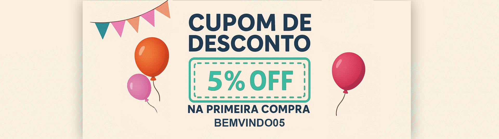 cupom primeira compra