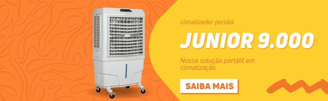 Full Banner - ClimaJunior - Climatizador Portátil 9.000