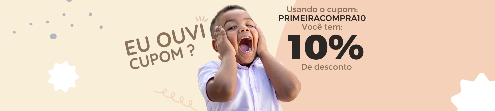 Cupom Primeira compra