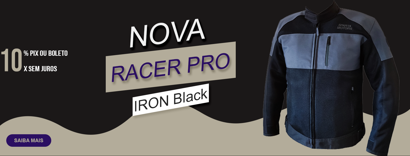 Racer Pro Iron Black