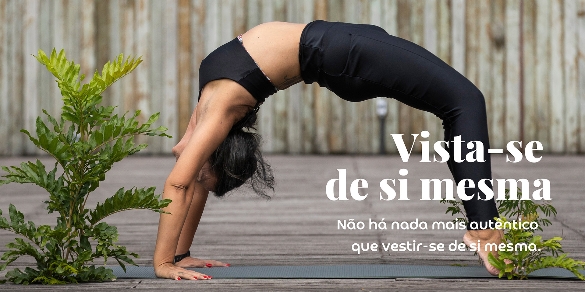 vista se de si mesma