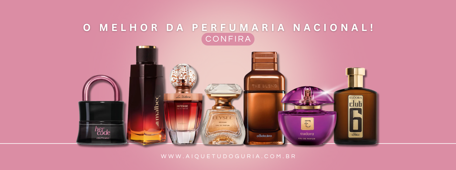Banner perfumaria nacional