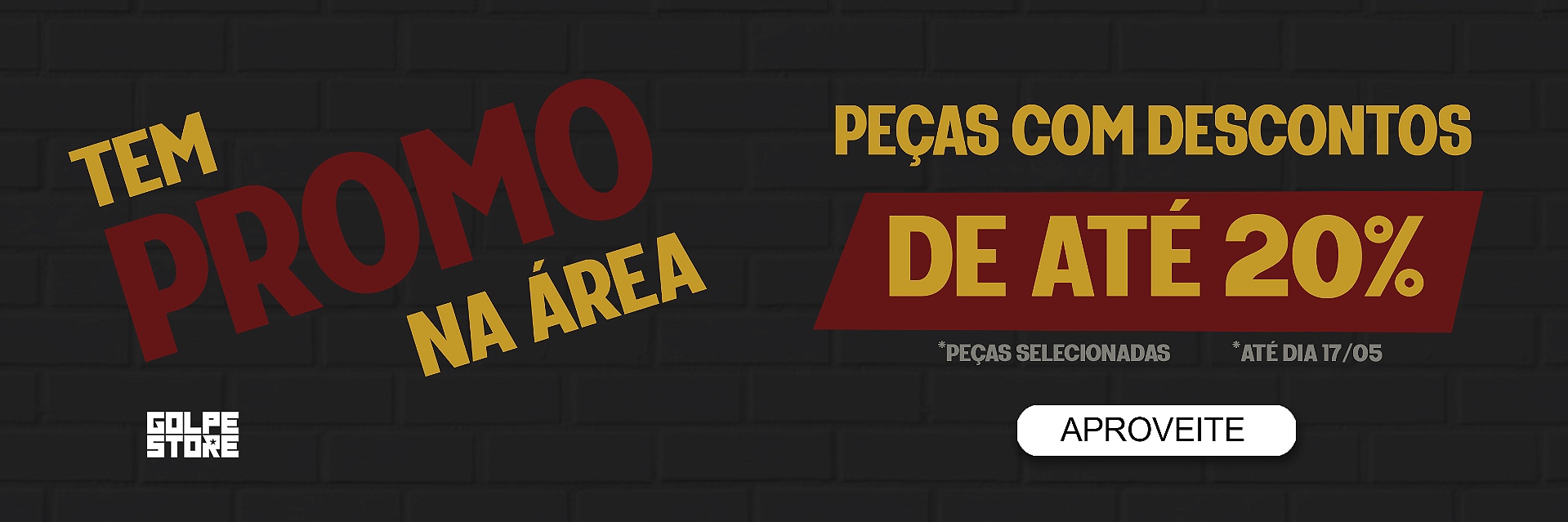 Tem promoção