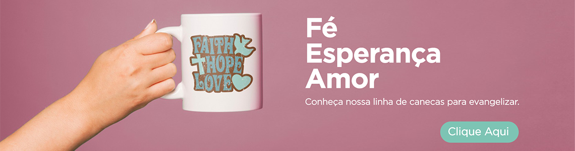 Caneca Religiosa Presente Cristãos Evangélicos e Católicos