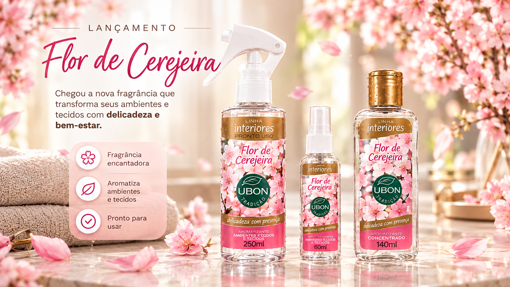 Lançamento Flor de Cerejeira