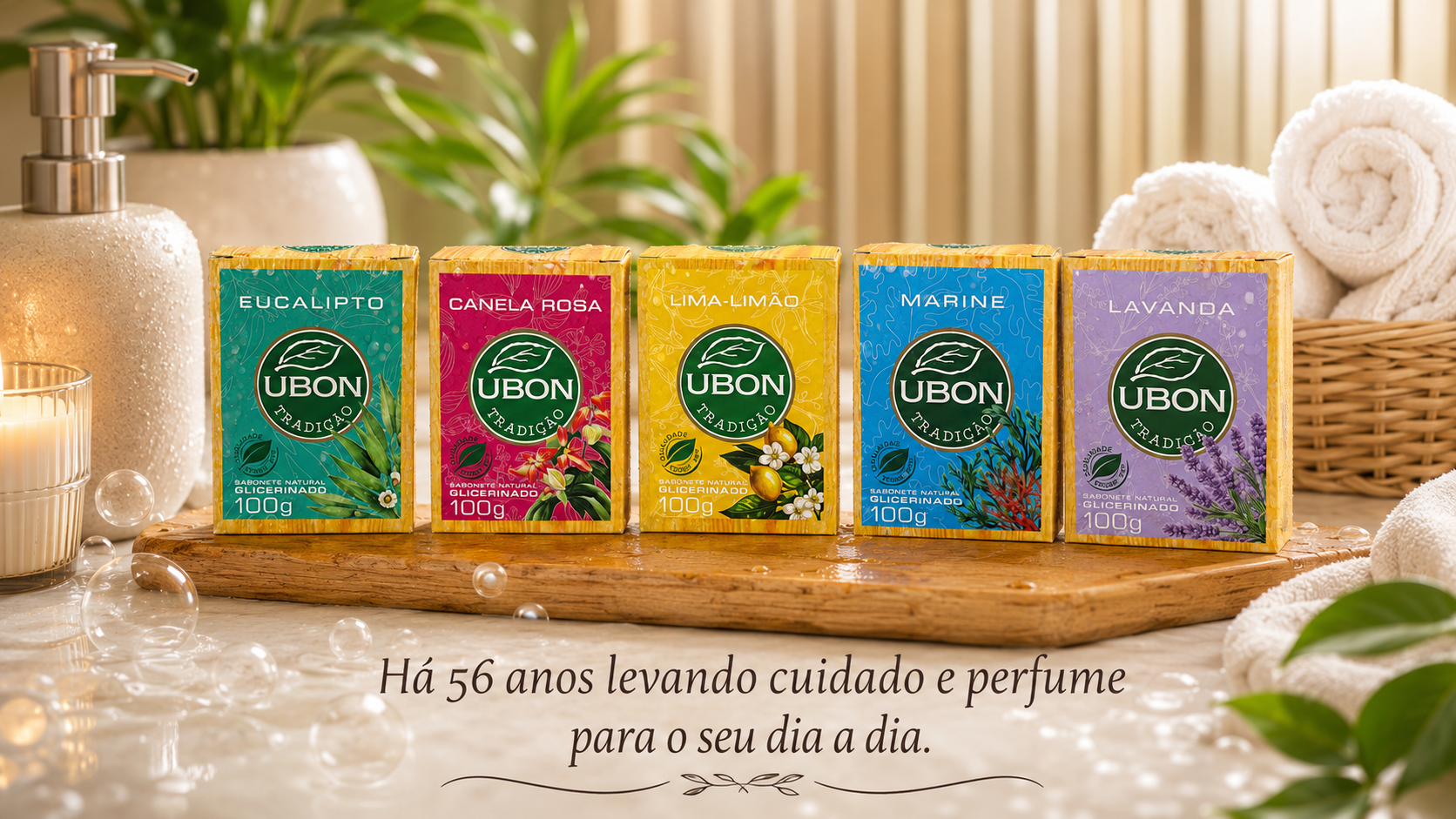 sabonetes Ubon Nova embalagem