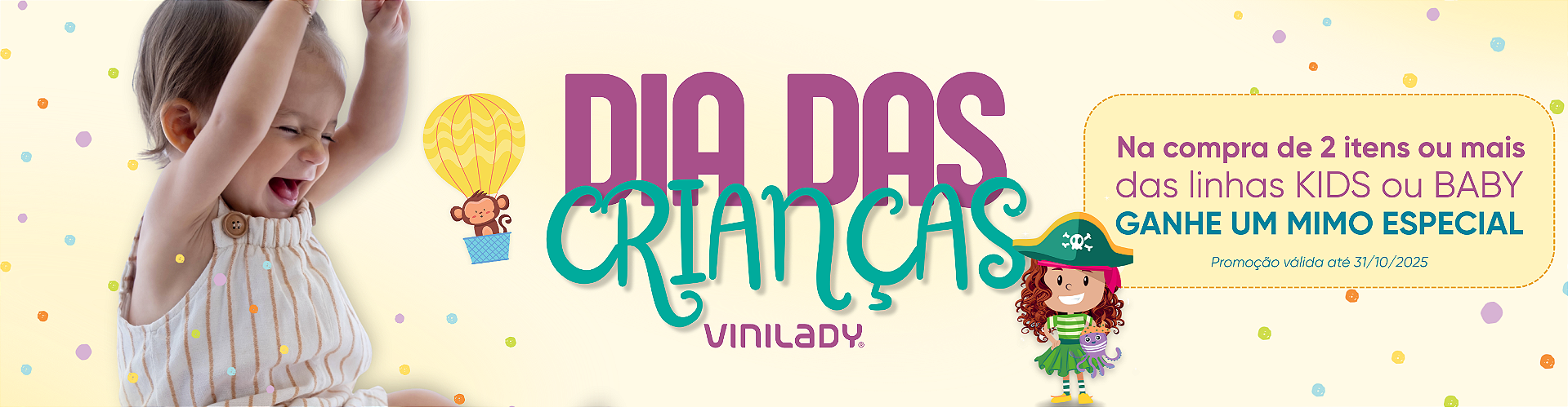Mês das Crianças 2025