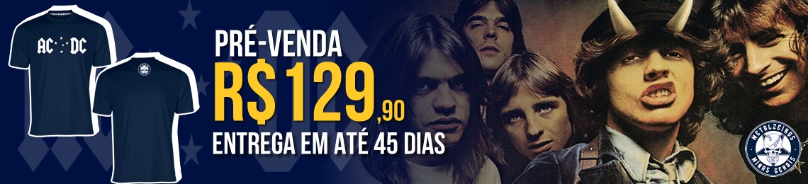 *CAMISA ACDC & METALZEIROS*