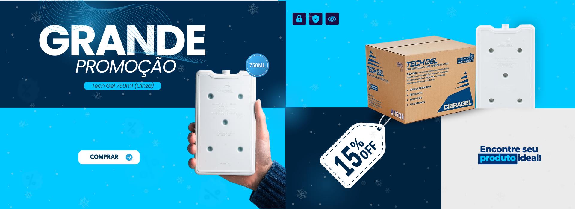 TECH GEL 750ML - PROMOÇÃO